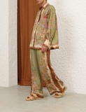 Sơ mi ZIMMERMANN xanh (có set)
