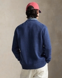 Áo len RALPH LAUREN xanh gấu áo khoác jean