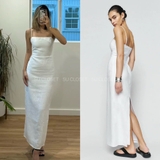 Váy 2 dây REFORMATION linen 2 màu