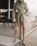 Trendcoat HELSA be kèm belt