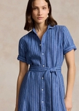 Váy sơ mi RALPH LAUREN kẻ xanh