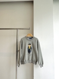 Áo nỉ RALPH LAUREN gấu ghi