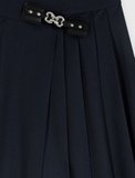 Chân váy MAJE xẻ chân navy