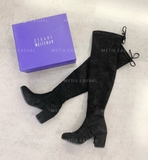 Boot đùi da lộn STUART 7cm
