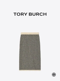 Chân váy TORY BURCH bút chì kẻ