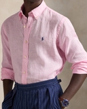 Sơ mi RALPH LAUREN classic fit linen 2 màu