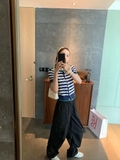 Áo len RALPH LAUREN kẻ cộc tay