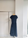 Váy RALPH LAUREN navy vạt đối xứng