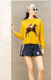 Áo len RALPH LAUREN gấu vàng ngựa
