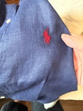 Sơ mi RALPH LAUREN cộc tay linen 3 màu