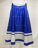 Chân váy ALICE+OLIVIA xanh trắng