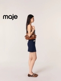 Váy MAJE 2 dây navy cải trắng
