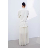 Chân váy HM midi xếp ly