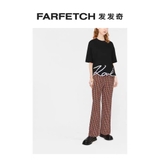 Tshirt KARL LARGERFELD trơn thêu nổi chân