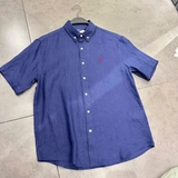 Sơ mi RALPH LAUREN cộc tay linen 3 màu