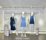 Váy SELF PORTRAIT jean dài