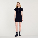 Váy SANDRO ngắn cải nhung ngực