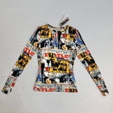 Áo ALICE+OLIVIA  họa tiết The Beatles
