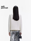 Áo khoác SELF PORTRAIT kem xuông