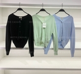 Cardigan Icicle trơn 3 màu