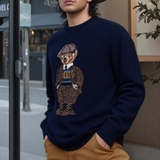Áo RALPH LAUREN gấu nâu mũ nồi