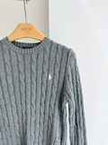 Áo len RALPH LAUREN trơn cổ tròn dài tay 4 màu