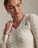 Áo len RL cổ tim cashmere 3 màu