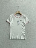 Áo LACOSTE cộc viền cổ 5 màu