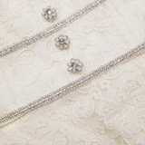 Váy SELF PORTRAIT ren cổ vuông