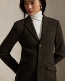 Blazer Polo Ralph nâu xương cá