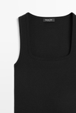 Áo MASSIMO DUTTI 2 dây cổ vuông