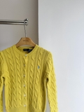 Cardigan RALPH LAUREN vặn thừng