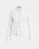 Sơ mi RALPH LAUREN cổ bèo dập lỗ