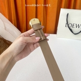 Belt LOEWE mặt logo tròn