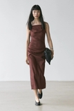 Váy 2 dây MASSIMO DUTTI boocdo linen