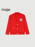 Cardigan MAJE logo M
