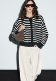 Cardigan MASSIMO DUTTI kẻ