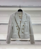 Áo khoác L'AGENCE dạ tweed
