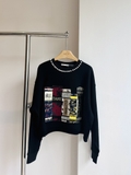 Hoodie ALICE & OLIVIA cổ viền cườm