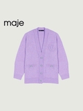 Cardigan MAJE tím