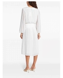 Váy AJE xếp ly kèm belt