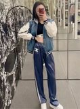 Quần lụa Celine sọc 2 màu
