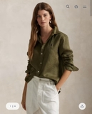Sơ mi RALPH LAUREN linen 2025