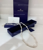 Vòng cổ ngọc Swarovski ngọc to nhỏ
