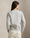 Áo nỉ RALPH LAUREN ghi gấu quàng khăn