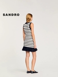 Váy SANDRO sát nách kẻ đuôi cá