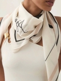 Khăn AJE lụa silk