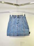 Chân váy Jeans AJE chỉ nổi