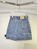 Chân váy Jeans AJE chỉ nổi