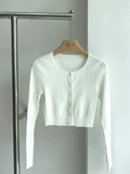 Cardigan SANDRO kem dáng ngắn